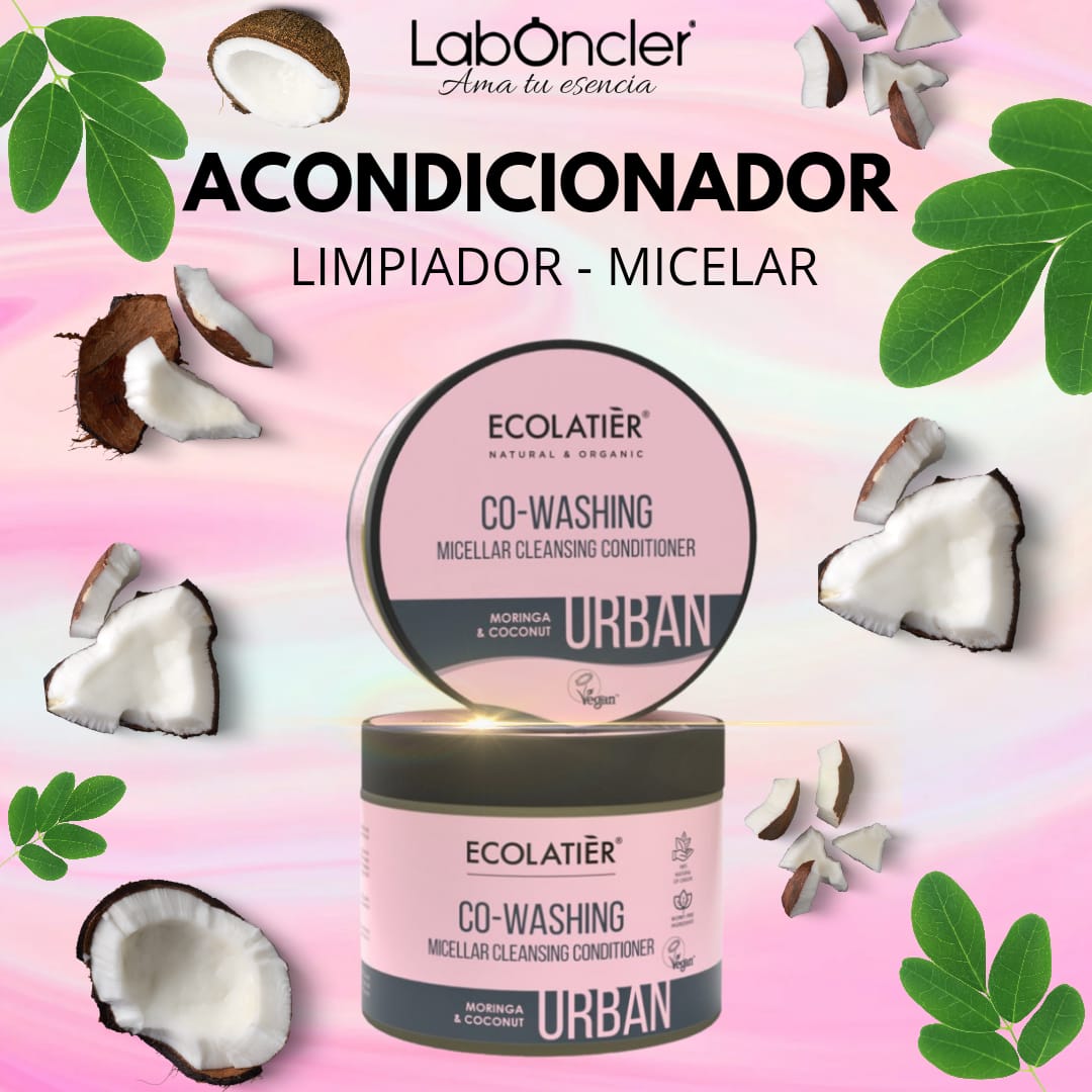 Acondicionador Limpiador Micelar Moringa y Coco