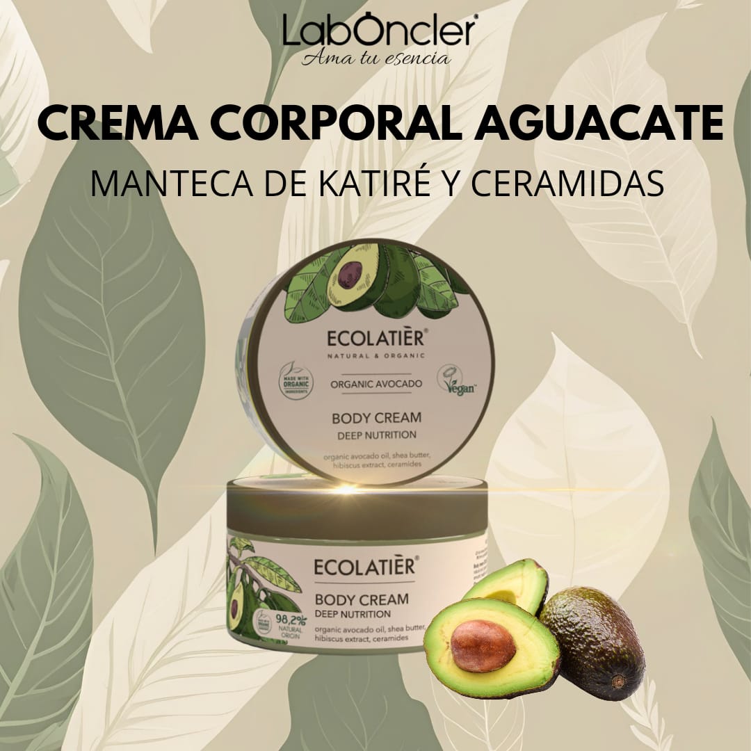 CREMA CORPORAL AGUACATE MANTECA KARITE Y CERAMIDAS