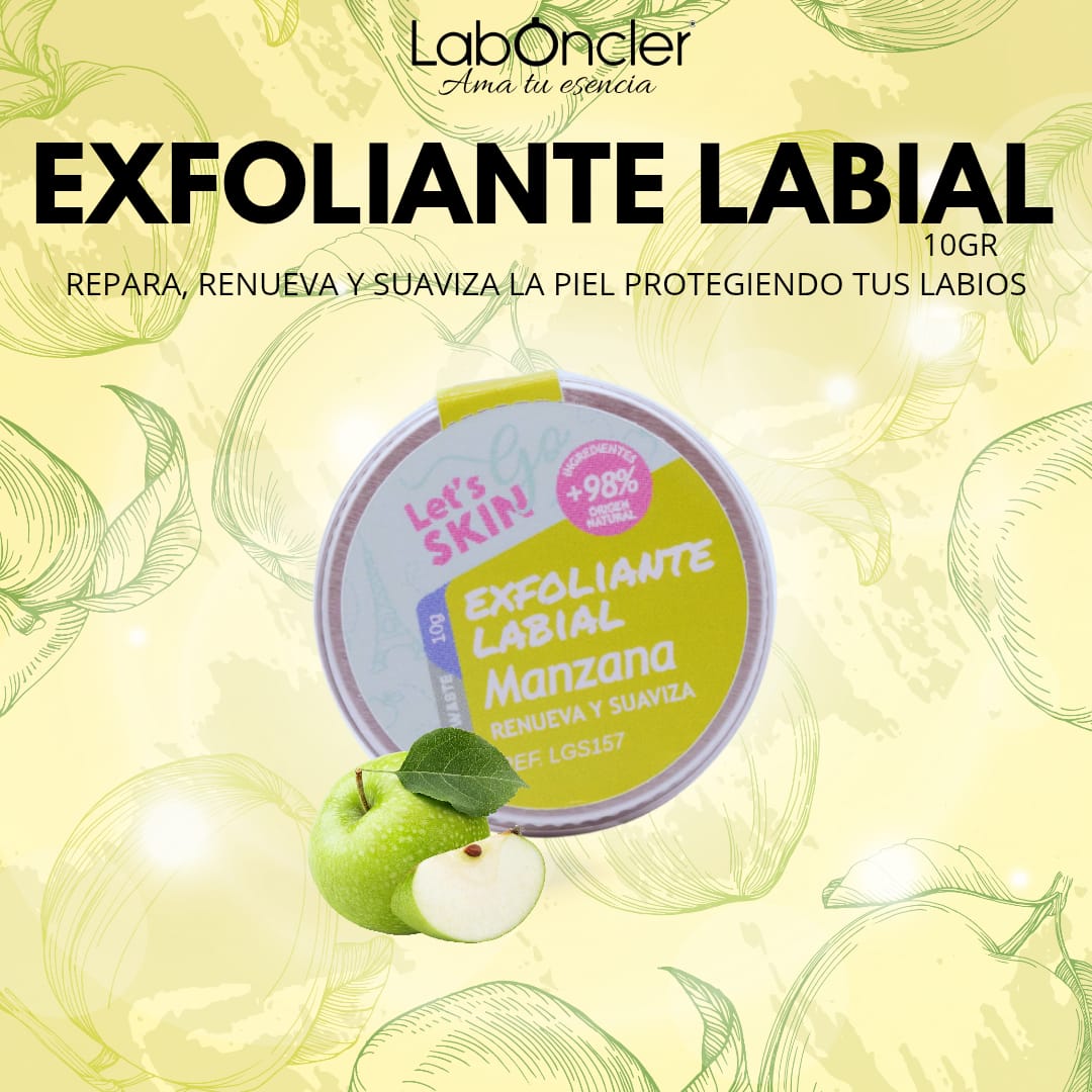 EXFOLIANTE LABIAL MANZANA